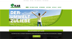 Desktop Screenshot of kab.co.at